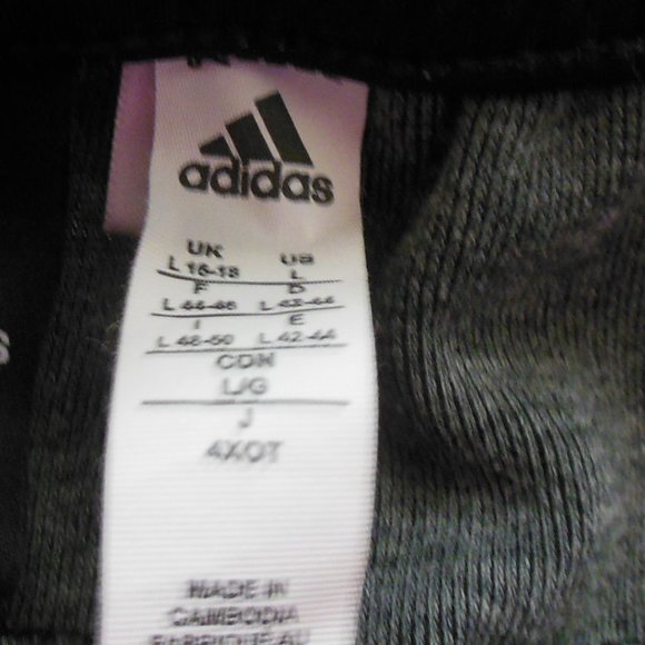 SOLD…Adidas Black Tear Away Warm Up Pants - Picture 2 of 4